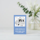 ガーデンシェッド、フェンス、外郭 名刺 (スタンド正面)