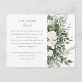 ガーデンシック結婚の情報エンクロージャカード エンクロージャーカード (正面)