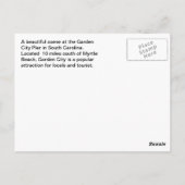 ガーデンシティサウスカロライナはがき ポストカード (裏面)
