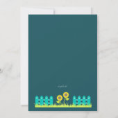 ガーデンシャワーの招待状 ラブトゥーガーデン 招待状 (裏面)