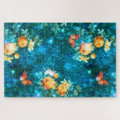 ガーデンシリーズの妖精デザイン11 ジグソーパズル (横)