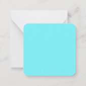 ガーデンシリーズの妖精デザイン11 ノートカード (裏面)