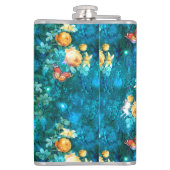 ガーデンシリーズの妖精デザイン11 フラスク (裏面)