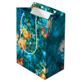 ガーデンシリーズの妖精デザイン11 ミディアムペーパーバッグ (裏面アングル)