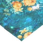 ガーデンシリーズの妖精デザイン11 ロングテーブルランナー (コーナー)