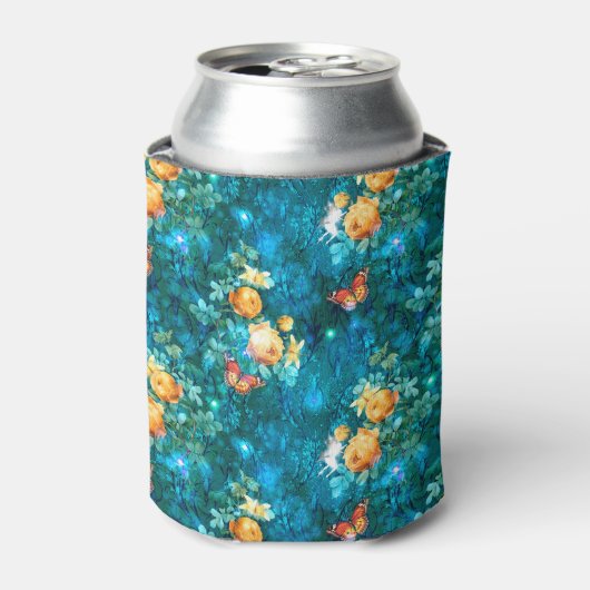 ガーデンシリーズの妖精デザイン11 缶クーラー (缶正面)