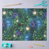 ガーデンシリーズの妖精デザイン14 薄葉紙 (クラフト)