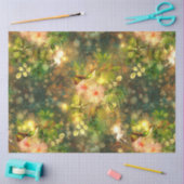 ガーデンシリーズの妖精デザイン15 薄葉紙 (クラフト)