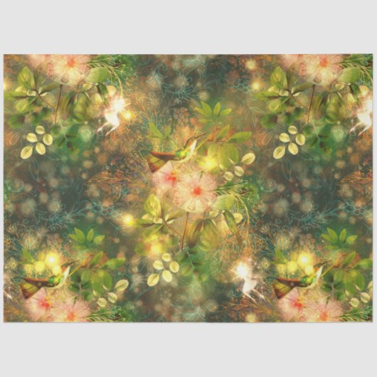 ガーデンシリーズの妖精デザイン15 薄葉紙 (正面)