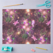 ガーデンシリーズの妖精デザイン1 薄葉紙 (クラフト)