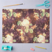 ガーデンシリーズの妖精デザイン8 薄葉紙 (クラフト)