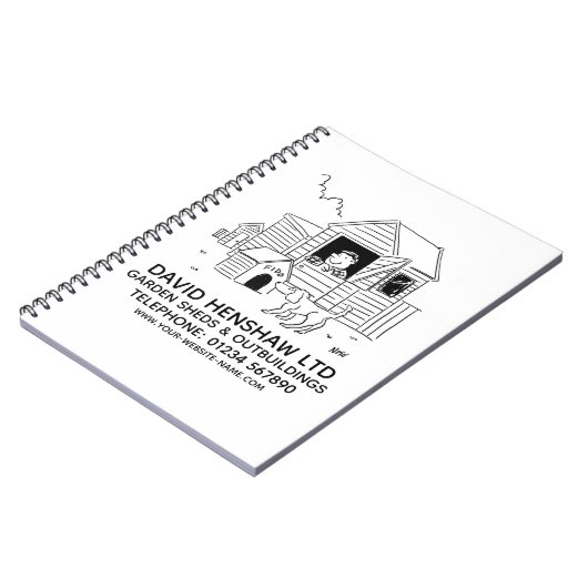 ガーデンシーズ&アウトビルディングノートブック ノートブック (左側)