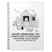 ガーデンシーズ&アウトビルディングノートブック ノートブック (正面)