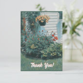 ガーデンシーン サンキューカード (スタンド正面)