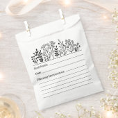 ガーデンシー救ドの封筒 フェイバーバッグ (クリップ留めされた状態)