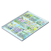 ガーデンジャーナルBasil植物ドラゴンフライ蜂ハーブ ノートブック (左側)