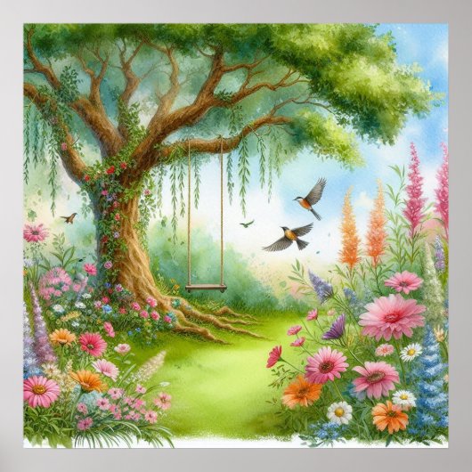 ガーデンスイング(横) 3 ポスター (正面)