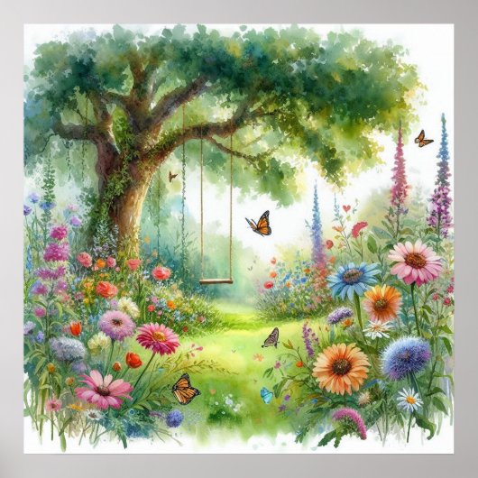 ガーデンスイング（横） 5 ポスター (正面)