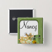 ガーデンスタイリッシュクラシーブドマザー結婚ズ 缶バッジ (正面&裏面)