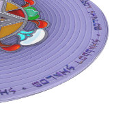 ガーデンスター薄紫シャブスシャルキュテリーボード カッティングボード (角)