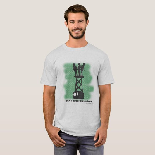 ガーデンステートメントポップ・アートのの文化おもしろい Tシャツ (正面フル)