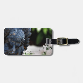 ガーデンスノーエンジェルと鳩 ラゲッジタグ