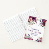 ガーデンスプラッシュフローラブライダルシャワーゲストハウス ノートブック (内部)