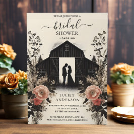 ガーデンスプリングウッドボホラスティックブライズシャワー 招待状