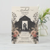ガーデンスプリングウッドボホラスティックブライズシャワー 招待状 (スタンド正面)