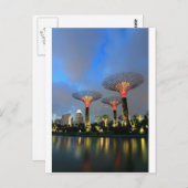 ガーデンズバイザベイシンガポールスーパーツリーグローブ ポストカード (正面/裏面)