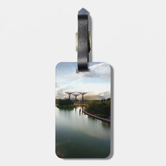 ガーデンズバイザベイ,シンガポール – ラゲージタグ (裏面縦)