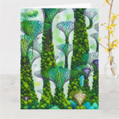 ガーデンズバイザベイ – ビッグカード カード (黄色い花)