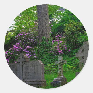 ガーデンズレストステッカー ラウンドシール