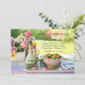 ガーデンセッティングランチョン招待状 招待状 (スタンド正面)