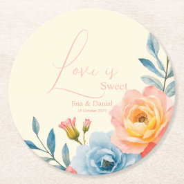 ガーデンセレナーデ ラウンドペーパーコースター