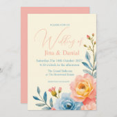 ガーデンセレナーデ 招待状 (正面/裏面)