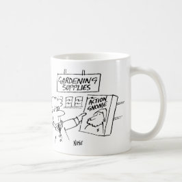 ガーデンセンターのアクション格言 コーヒーマグカップ