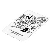 ガーデンセンターの看板 マグネット (左側)