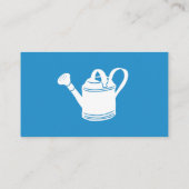 ガーデンセンターガーデニング水飲み缶 名刺 (裏面)