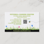 *~*ガーデンセンター子供部屋園芸モダン家 名刺 (裏面)