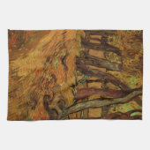 ガーデンセントポールホスピタル姿バイビンセントバンゴッホ キッチンタオル (横)