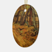 ガーデンセントポールホスピタル姿バイビンセントバンゴッホ セラミックオーナメント (左)