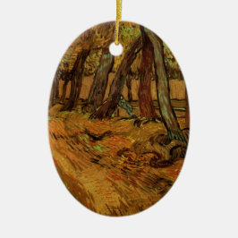 ガーデンセントポールホスピタル姿バイビンセントバンゴッホ セラミックオーナメント