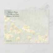 ガーデンセール招待状 インビテーションポストカード (裏面)