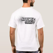 ガーデンソサエティ-テクノロゴ Tシャツ (裏面)