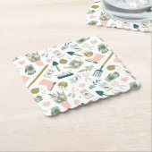 ガーデンタイムコースター ペーパーコースター (アングル)