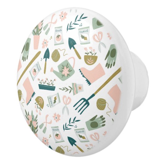 ガーデンタイムノブ セラミックノブ (右)