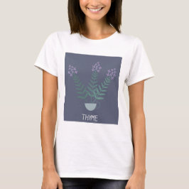 ガーデンタイムプリント Tシャツ