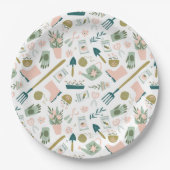 ガーデンタイム紙プレート ペーパープレート (正面)