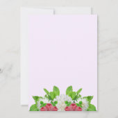 ガーデンダリアのブライダルシャワー サンキューカード (裏面)